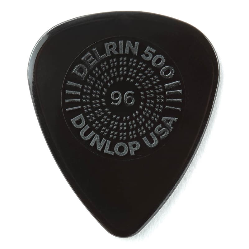 Dunlop 450R.96 Prime Grip Delrin 500 Electric Guitar Picks, 0.96mm, 72-Pack image 1
