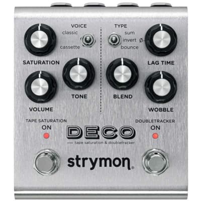 Reverb.com listing, price, conditions, and images for strymon-deco-tape-saturation-doubletracker