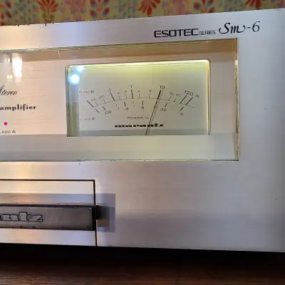 Fully Restored Marantz ESOTEC SM-6 Stereo Power Amplifier Switchable Class A/AB 30/120WPC imagen 3