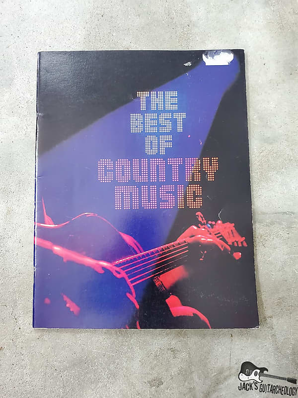The Best of Country Music Coffee Table Book (1980s, Paper) Reverb UK