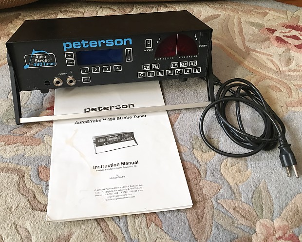 Peterson sales piano tuner