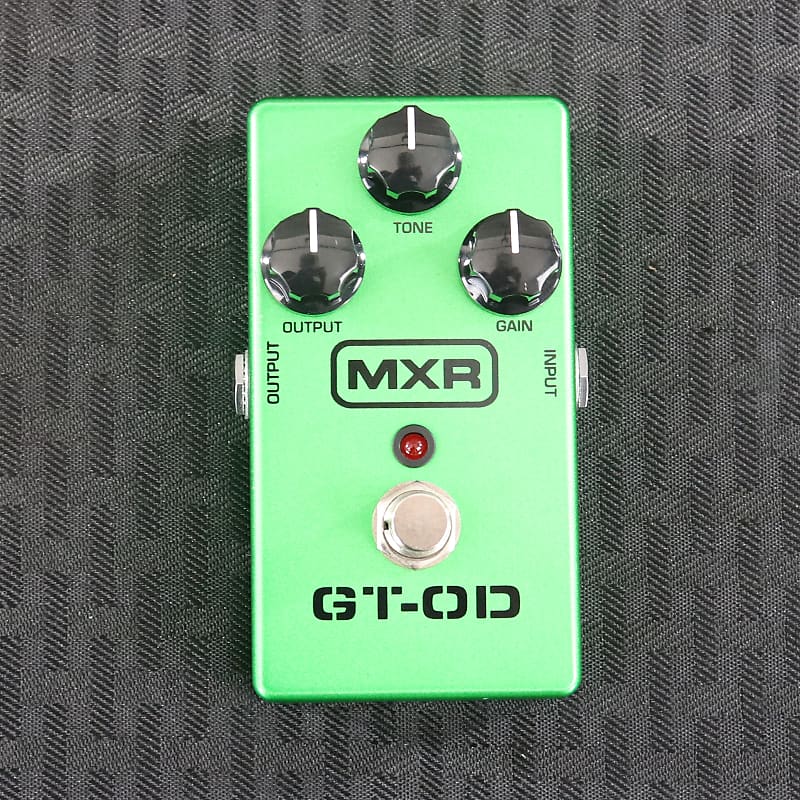 MXR Custom Shop GT-OD Overdrive Pedal - YouTube