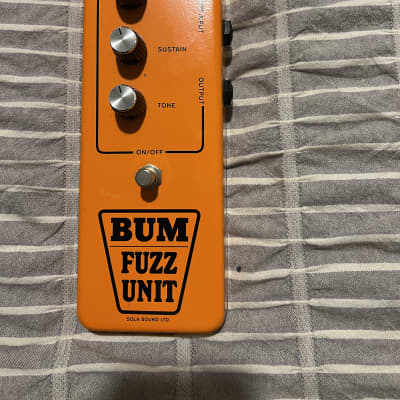 Sola Sound Bum Fuzz 2019 - Orange for sale
