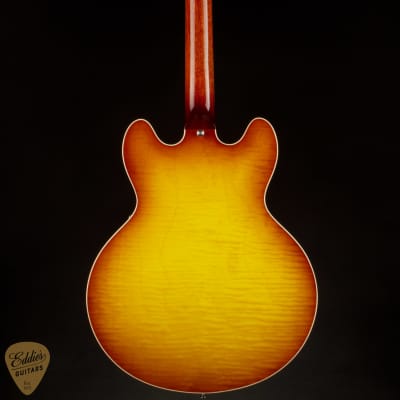 Gibson Custom Shop PSL '64 ES-335 Figured Reissue Gloss Golden Poppy Burst image 5