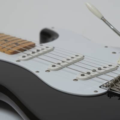 2013 Fender Stratocaster ST57 '57 Reissue Guitar with Gigbag - MIJ - Texas Specials! - Black image 11