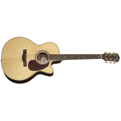 Farida R62CE Cutaway Natural Finish Acoustic Guitar image 1