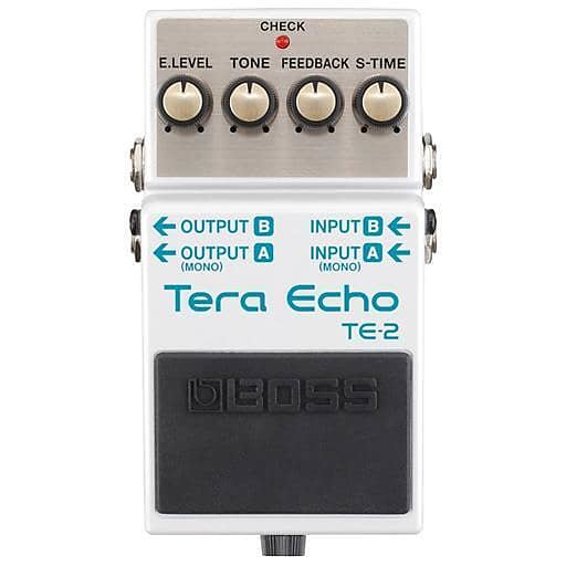 ギター BOSS TE-2 Tera Echo Boss TE-2 Tera Echo Pedal | Sweetwater