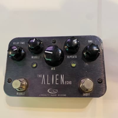 J. Rockett Audio Designs Alien Echo Delay pedal SILVER | Reverb