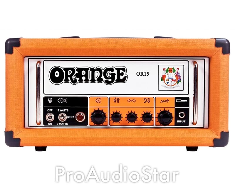 Orange Amplifiers OR15H 15-Watt Single Channel Tube Guitar Head image 1