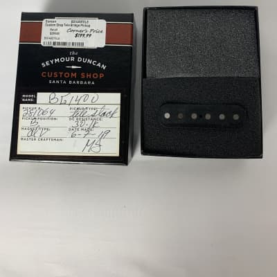 Seymour Duncan Custom Shop Telecaster Bridge Pickup Black image 1