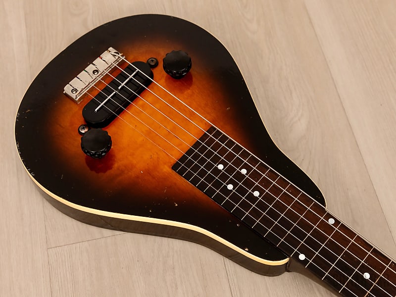 1938 Recording King by Gibson Roy Smeck AB104 Vintage Lap