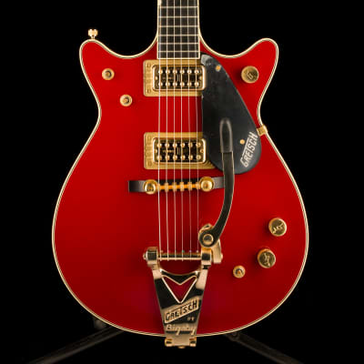 Pre Owned Gretsch G6131T-62 Vintage Select ’62 Jet With Bigsby TV Jones Vintage Firebird Red With OHSC image 2