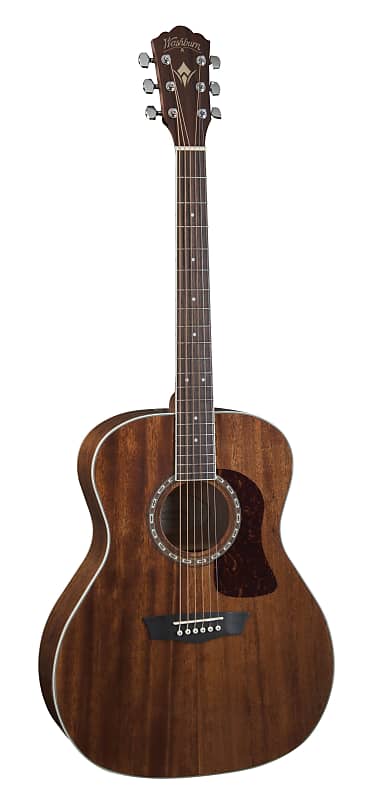 Washburn G12S Heritage 10 Series Grand Auditorium Acoustic Guitar. Natural HG12S-O-U image 1