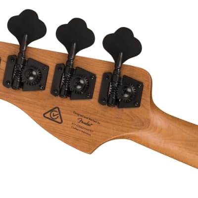 Squier Contemporary Active Precision Bass PH, Laurel Fingerboard, Black Pickguard, Pearl White image 7