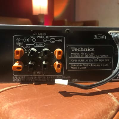 Technics Stereo Integrated Amplifier ZU-Z550 image 3