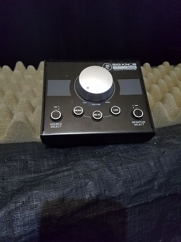 Mackie Big Knob Passive Monitor Controller 2017 - Present - Black image 1
