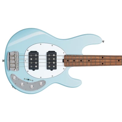 Sterling By Music Man Stingray Ray34 Hh Daphne Blu Tastiera Acero Roasted image 3