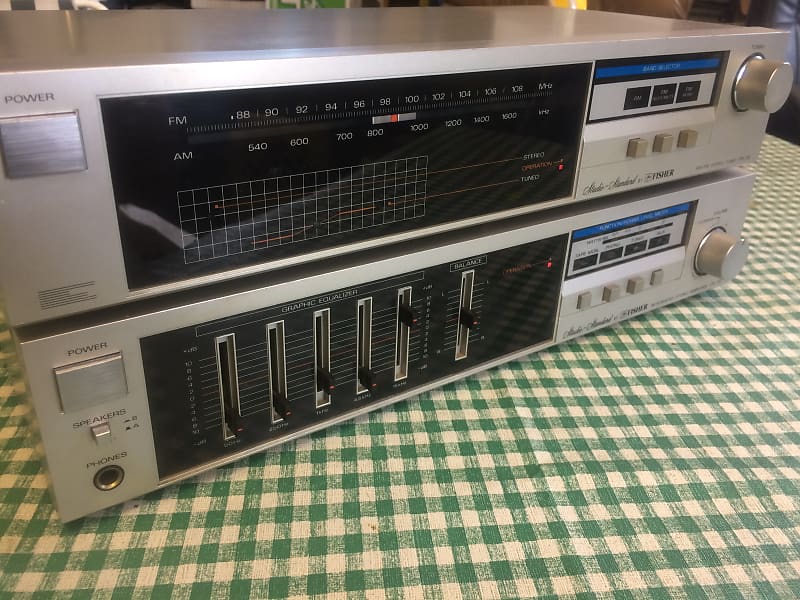 Fisher FM-35 & CA-35 - AM/FM Receiver and newest Amp