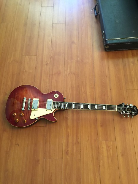 Epiphone les paul standard root beer clearance burst quilt top