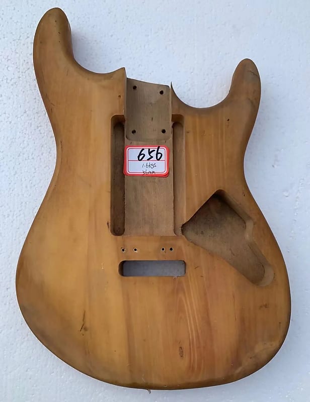 Basswood Stratocaster Strat Style Guitar Double Cutaway Body Reverb