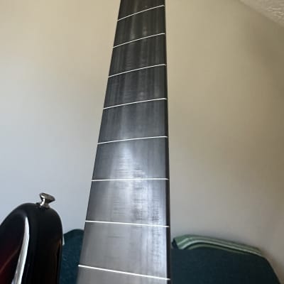 Squier Vintage Modified Jazz Bass Fretless 2007 - 2018 - 3-Color Sunburst image 11