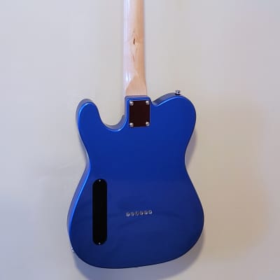 Custom Designed  & Crafted Blue Tele-style Silver Tolex/Dumortierite Stones #023 image 11