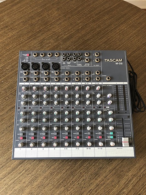 TASCAM M-08 タスカム　オーディオミキサー Tascam m-08 Mixer board - Parts/ Repair | eBay