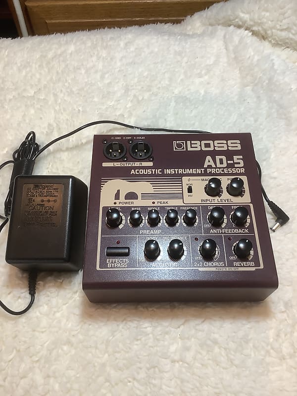 Boss AD-5 Acoustic Instrument Processor | Reverb