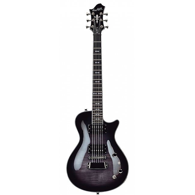 HAGSTROM Ultra Swede -41 Ultralux E-Gitarre, cosmic blackburst image 1