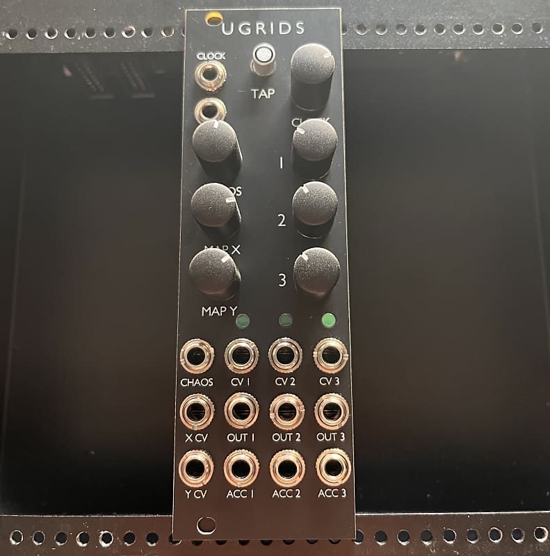 CalSynth uGrids (micro Mutable Grids) 8HP 2022 - Matte Black image 1