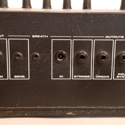Crumar Composer Analog Paraphonic Synthesizer 1980's Black / Multi image 13