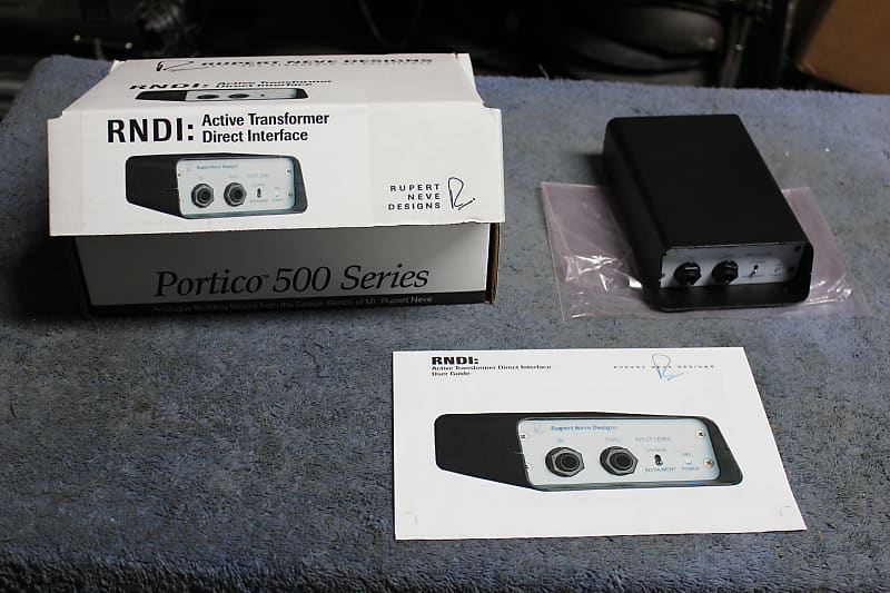 Rupert Neve Designs RNDI-13830/Active DI | Reverb Rupert Neve Designs RNDI-13830/Active DI | Reverb