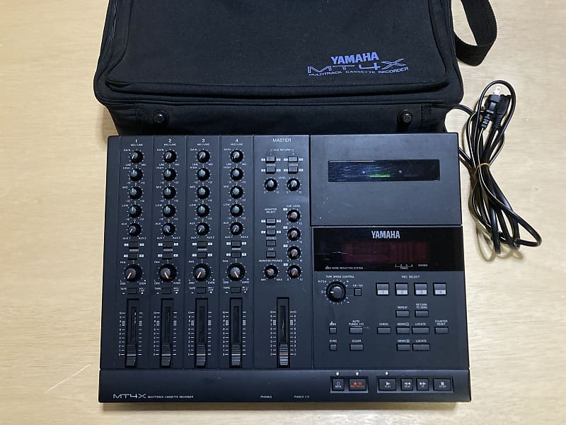 Yamaha MT4X Multitrack Cassette Recorder 1990s - Black