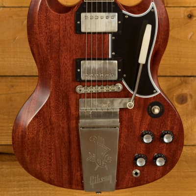 Gibson Custom 1964 SG Standard Reissue w/Maestro Vibrola | Cherry Red - VOS image 1