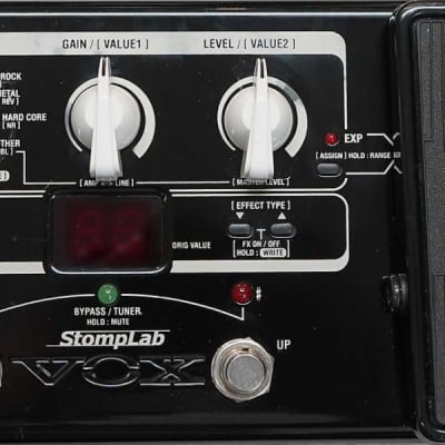 Reverb.com listing, price, conditions, and images for vox-stomplab-iig-modeling-guitar-effect-processor