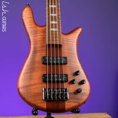 Spector Euro 5 RST Bass Guitar Sienna Stain Matte for sale