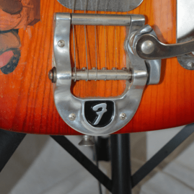 Fender Telecaster Bigsby Custom Electric Guitar Cherry Stain Roadrunner HSC NOCASTER Tele image 14