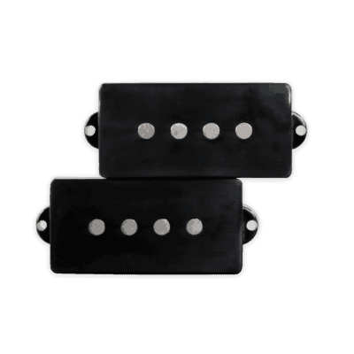 Lindy Fralin P-Bass Pickups  Black Covers. New! for sale