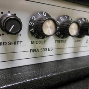 Randall RBA500ES ベース ヘッドアンプ 動作良好 Randall RBA 500 ES Bass Head | Reverb