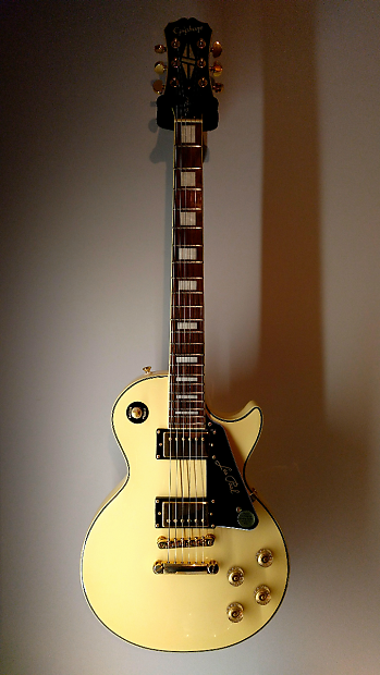 Epiphone les shop paul custom ivory