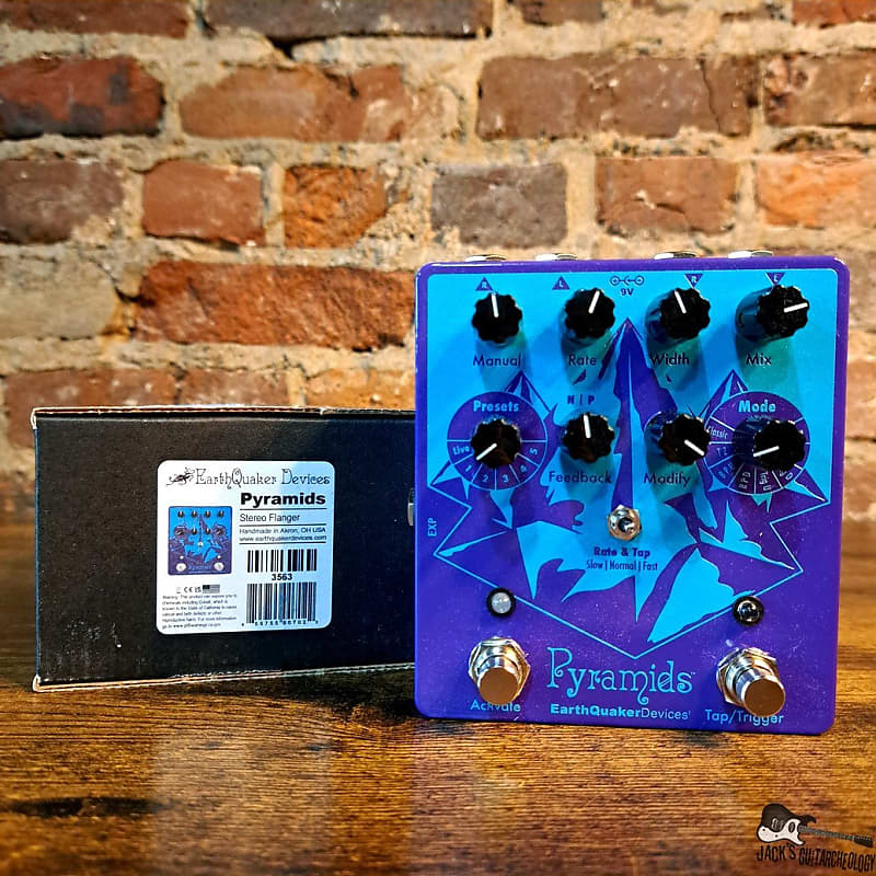 EarthQuaker Devices Pyramids Stereo Flanger (*NEW*) | Reverb