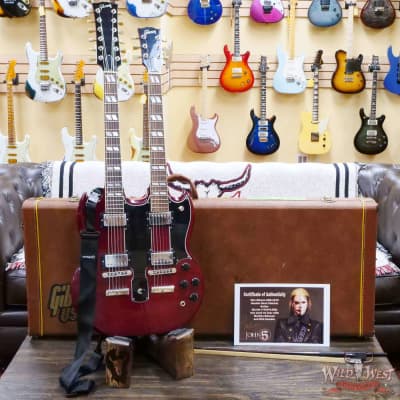 2001 Gibson EDS-1275 Doubleneck Electric Guitar Owned and Signed by John 5 image 4