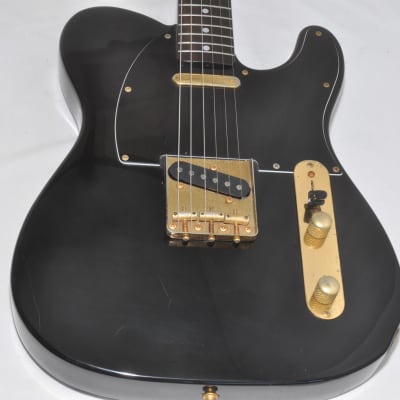 Fender JapanTLG80-60 '80 Black & Gold Telecaster Electric Guitar Ref No.6067 image 3