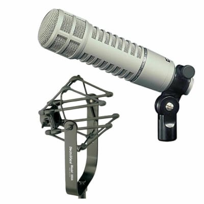EV Electro-Voice RE20 Dynamic Carioid Mic Broadcast Microphone +309A Shock Mount