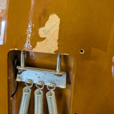 Fender 50's Reissue Stratocaster Maple Neck 1995 W/Case Made in Japan Two Tone Sunburst image 14