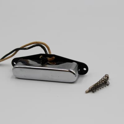 1990's Vintage Fender Telecaster Neck Single-Coil Pickup Chrome USA Tele image 4