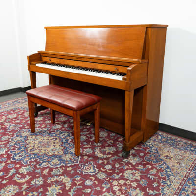 Baldwin Acrosonic Upright Piano | Satin Walnut | SN: 213858 image 1