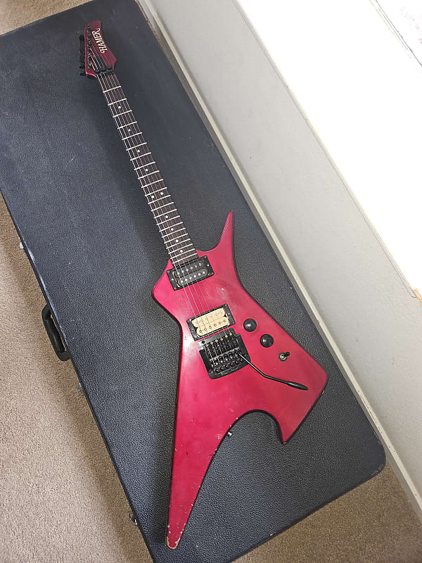 Hamer Scarab 1984 - Red | Reverb