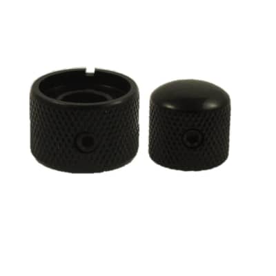 Tesi Premium Dual Concentric Knob Set Black image 1