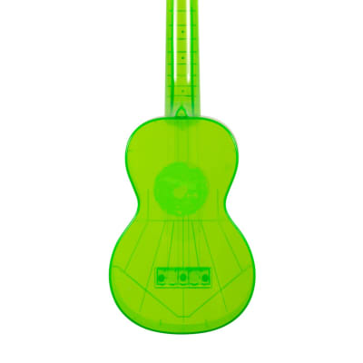 Kala KA-SWF-GN Fluorescent Sour Apple Green Soprano Waterman Ukulele image 4